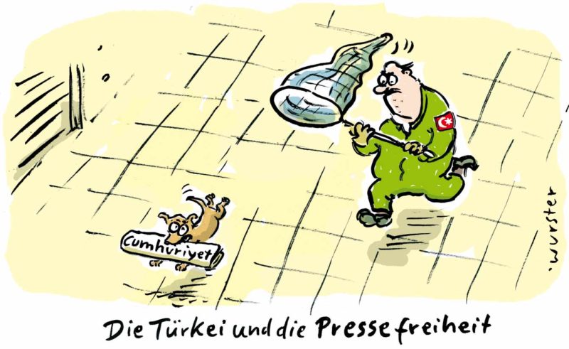 Cumhuriyet Prozess Journalismus Türkei Pressefreiheit