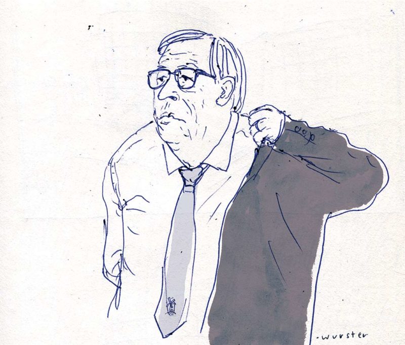 Der traurige Ritter, Jean-Claude-Juncker tritt als Chef der EU-Kommission ab